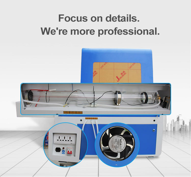 6090 Co2 laser engraving and cutting machine laser engrave metal leather laser engraving machine orange all 50w 60w 80w 100w