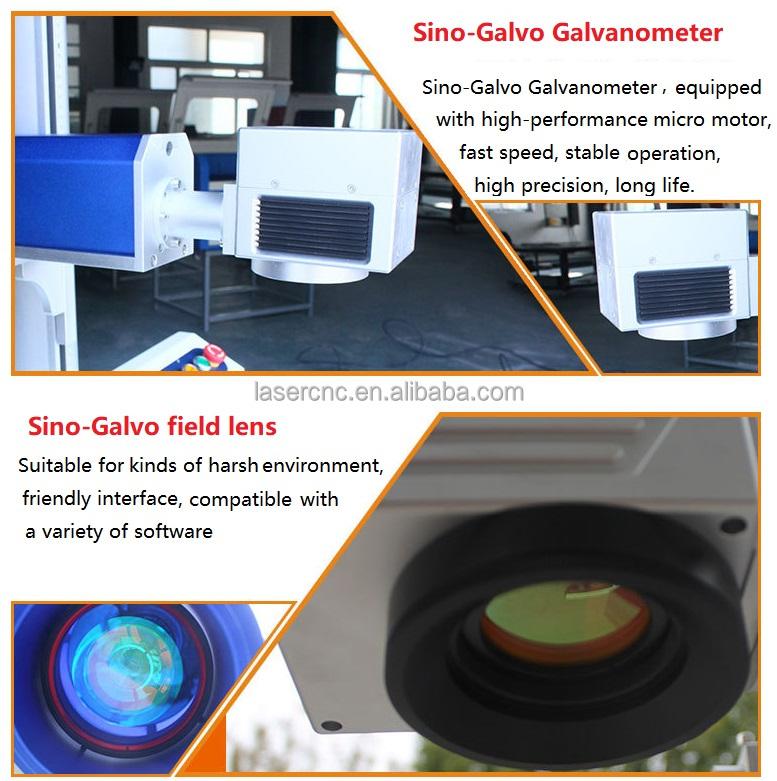 High Speed Flying CO2 Laser Marking Machine for Marking on Plastic Pipe Medicine Box