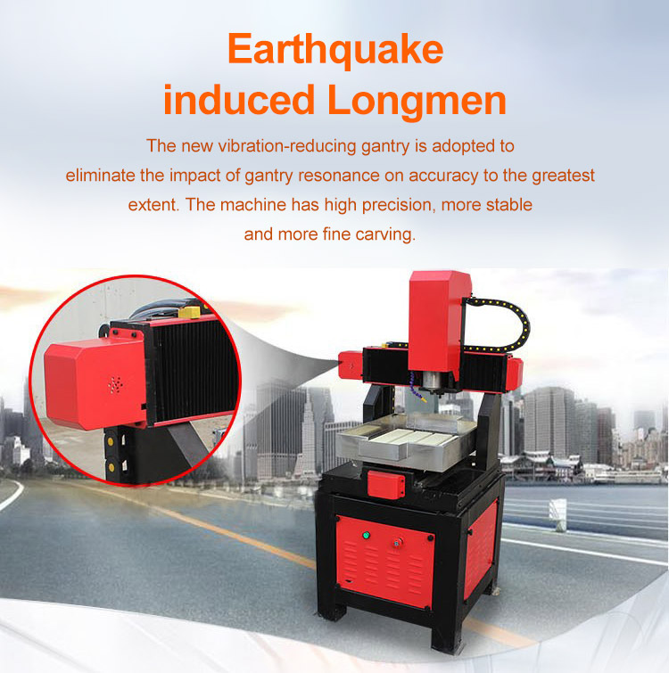 Songli 4040 three axis 1.5KW jade CNC carving machine mini 3D cnc router for jade stone /3D jade carving machine